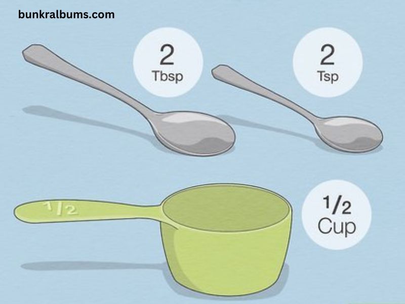 How Many Tablespoons in 1/3 Cup