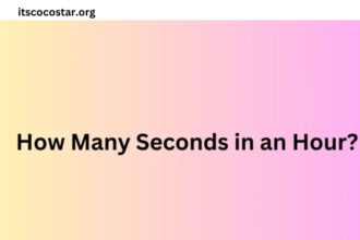 How Many Seconds in an Hour